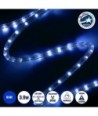 GloboStar® 70606 Φωτοσωλήνας LED DIODE 1m 3.9W-m 36LED-m 117lm-m 360° DC 230V Αδιάβροχος IP68 Μπλε Dimmable